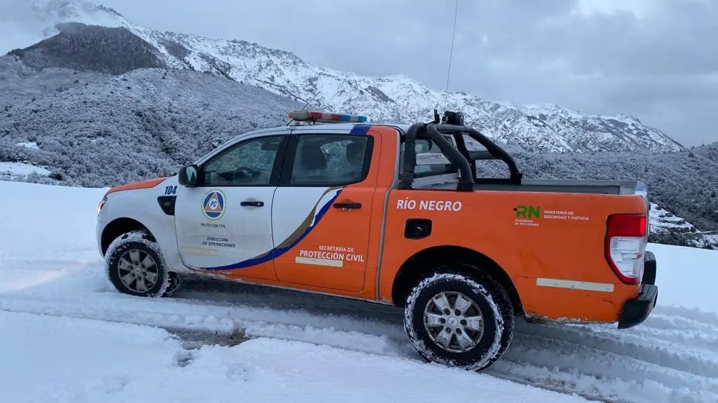 Provincia trabaja junto a Municipios ante el pronóstico de viento, lluvia y nieve en la Zona Andina